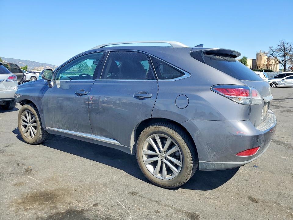 2015 Lexus Rx VIN 2T2ZK1BA6FC151626 COPART salvage auction — FRONT END, Ca - Salvage Certificate, sold $7,800 on 2026-07-09 (photo 2)