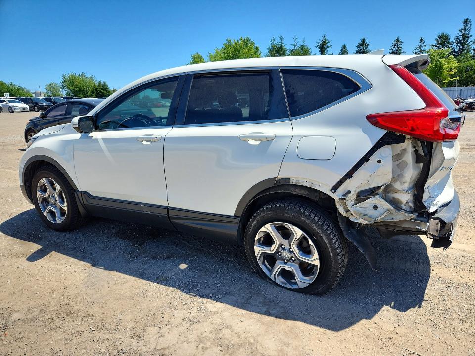 2018 Honda Cr-v VIN 2HKRW2H51JH114854 COPART salvage auction — REAR END, ON - PERMIT NO BRAND - UNFIT, sold $250 on 2026-07-23 (photo 2)