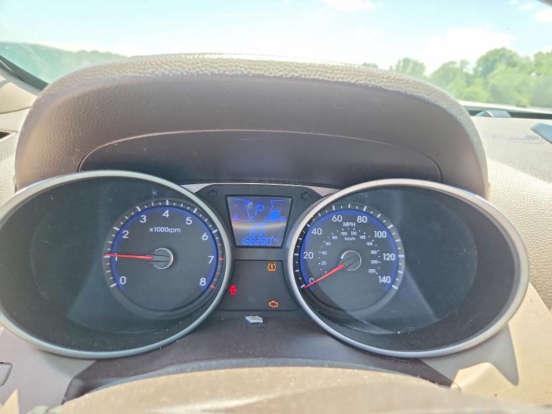 2013 Hyundai Tucson VIN KM8JU3AC1DU707153 COPART salvage auction — FRONT END, Sc - Cert Of Title-Salvage, sold $900 on 2026-07-27 (photo 9)