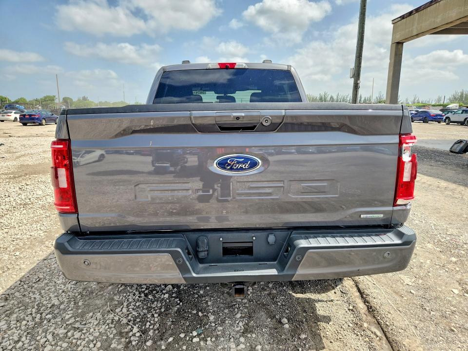 2022 Ford F-150 VIN 1FTFW1E81NFA85142 COPART salvage auction — MECHANICAL, Pa - Cert Of Salvage-W=Flood Veh, sold $13,100 on 2026-07-28 (photo 6)
