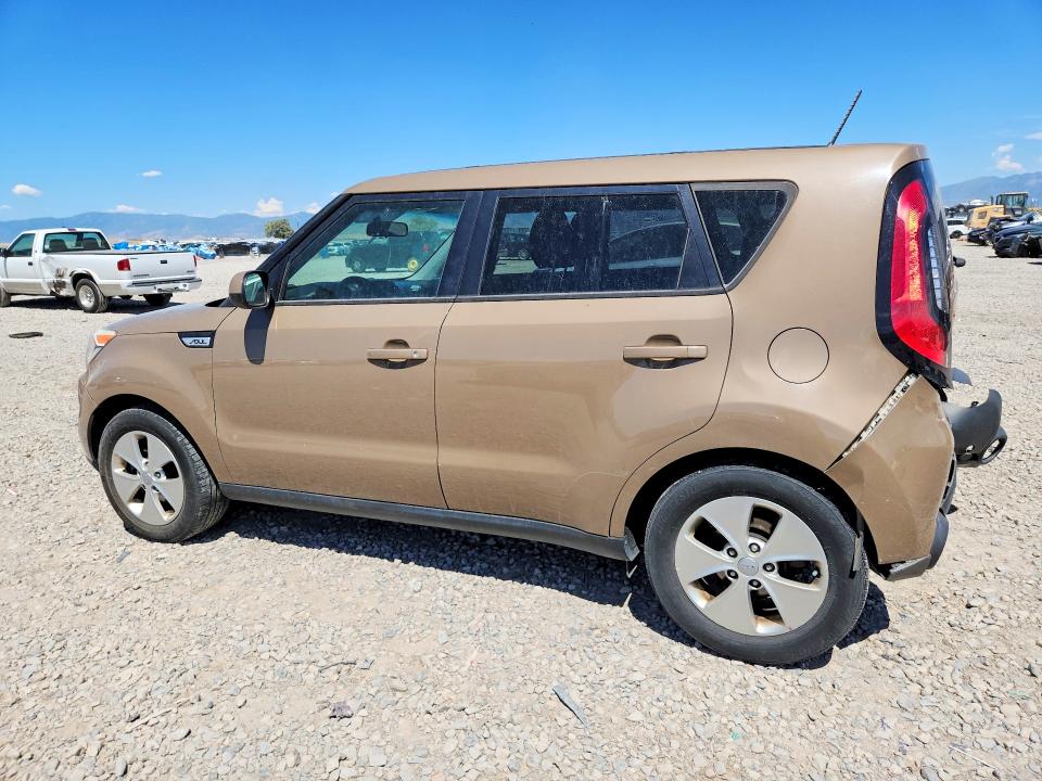 2016 Kia Soul VIN KNDJN2A22G7247622 COPART salvage auction — REAR END, Ut - Salvage Certificate, sold $675 on 2026-08-28 (photo 2)