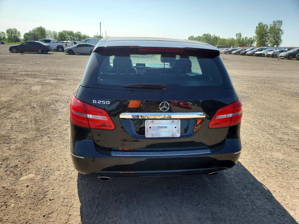 2014 Mercedes-benz B-klasse VIN WDDMH4EB2EJ245207 COPART salvage auction — REAR END, Qc - Gravement Accidente, sold $1,000 on 2026-08-18 (photo 6)