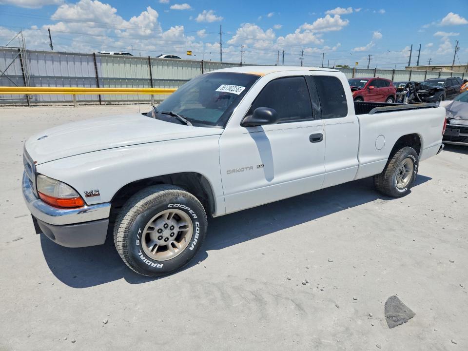 1999 Dodge Dakota VIN 1B7GL22X1XS175366 COPART salvage auction — NORMAL WEAR, Tx - Certificate Of Title, sold $450 on 2026-07-10 (photo 1)