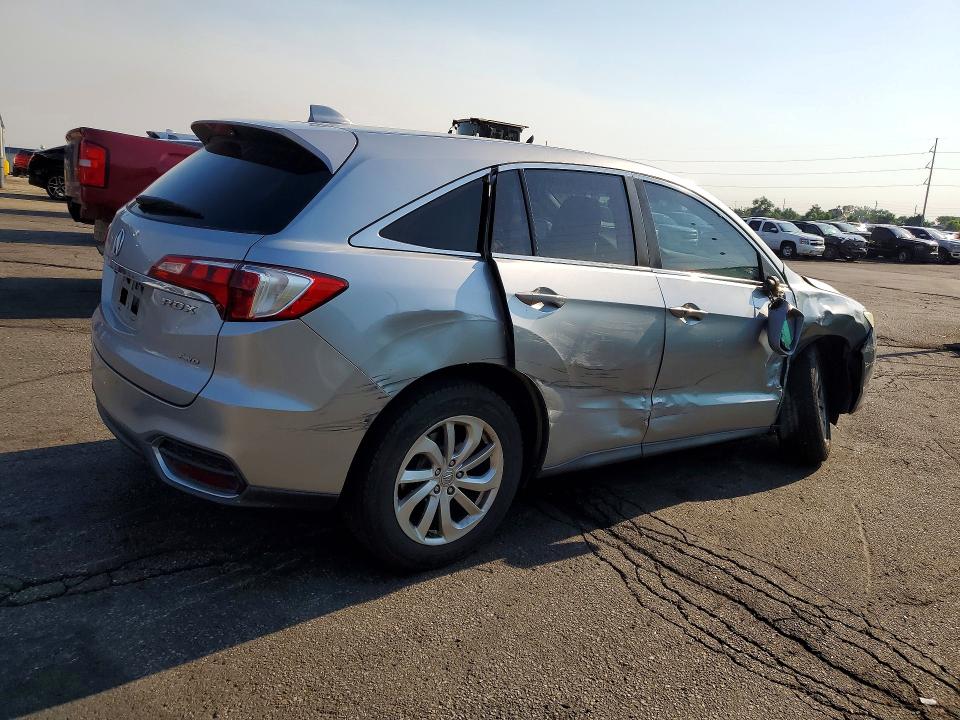 2017 Acura Rdx VIN 5J8TB4H31HL018032 COPART salvage auction — FRONT END, Co - Salvage Title, sold $4,450 on 2026-09-08 (photo 3)