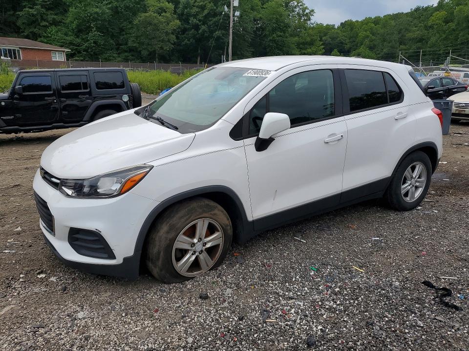 2019 Chevrolet Trax VIN 3GNCJKSB7KL398471 COPART salvage auction — MINOR DENT/SCRATCHES, WV - CERTIFICATE OF TITLE, sold $1,050 on 2026-07-28 (photo 1)