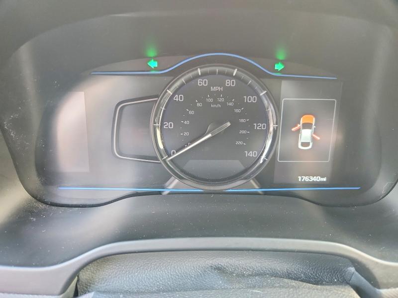 2017 Hyundai Ioniq VIN KMHC65LCXHU031450 COPART salvage auction — FRONT END, Ct - Certificate Of Title (P), sold $600 on 2026-07-30 (photo 9)