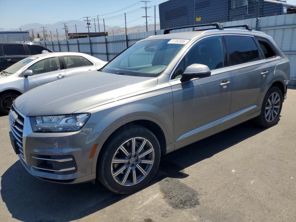 2017 Audi Q7 VIN WA1LAAF74HD046479 COPART salvage auction — REAR END, Ca - Salvage Certificate, sold $6,900 on 2026-07-27 (photo 1)