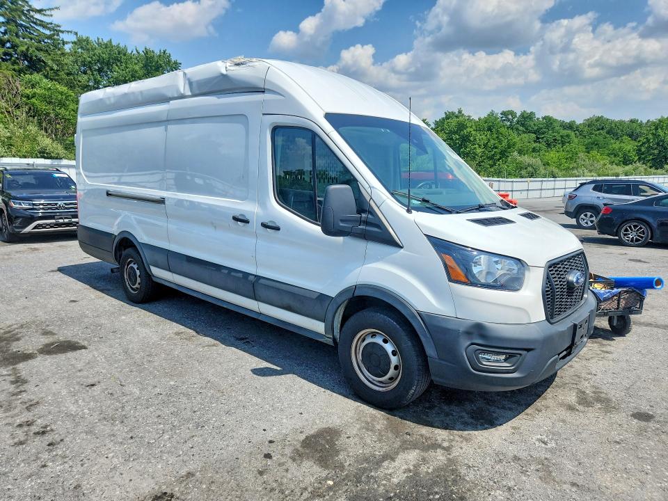 2022 Ford Transit VIN 1FTBW3X83NKA85397 COPART salvage auction — ROOF, PA - CERTIFICATE OF SALVAGE, sold $13,300 on 2026-07-29 (photo 4)