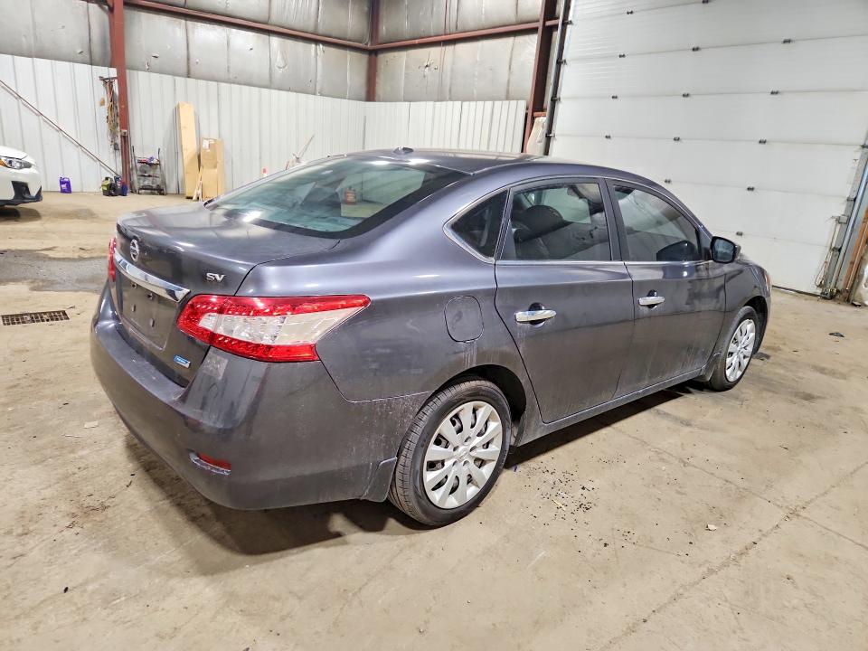 2013 Nissan Sentra VIN 3N1AB7AP8DL634106 COPART salvage auction — MINOR DENT/SCRATCHES, AK - CERTIFICATE OF VEHICLE TITLE, sold $625 on 2026-07-21 (photo 3)