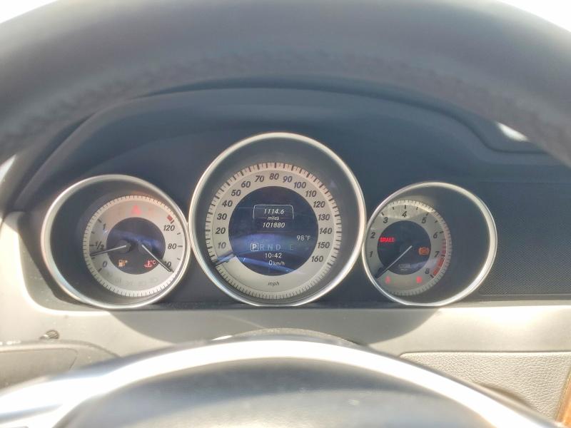 2014 Mercedes-benz C class VIN WDDGF4HB1EG247767 COPART salvage auction — MECHANICAL, FL - CERTIFICATE OF TITLE, sold $1,500 on 2026-08-12 (photo 9)