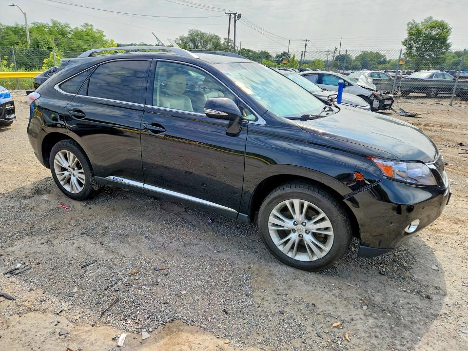 2010 Lexus Rx 450h VIN JTJBC1BA8A2010290 COPART salvage auction — FRONT END, MD - CERTIFICATE OF TITLE, sold $2,000 on 2026-07-30 (photo 4)