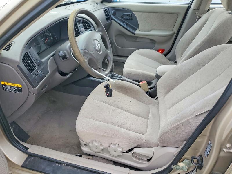2005 Hyundai Elantra VIN KMHDN46D15U084149 COPART salvage auction — REAR END, NY - MV-907A SALVAGE CERTIFICATE, sold $400 on 2026-07-22 (photo 7)