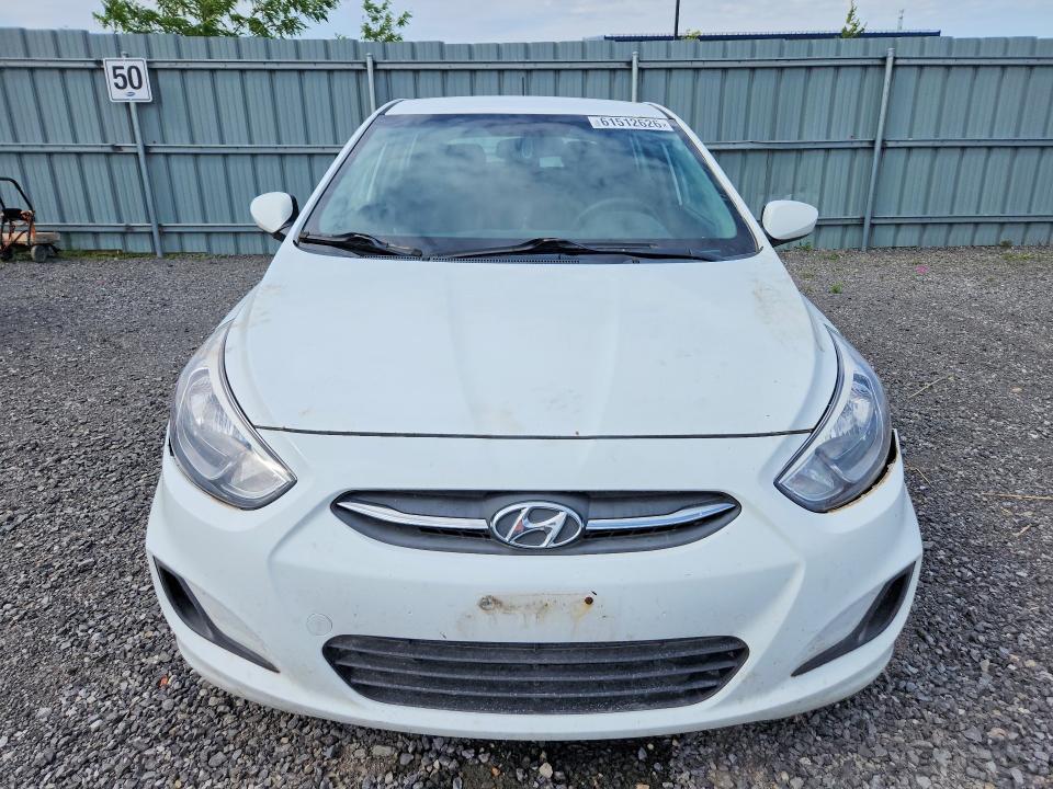2017 Hyundai Accent VIN KMHCT5AE6HU335758 COPART salvage auction — MECHANICAL, On - Permit No Brand - Unfit, sold $225 on 2026-07-28 (photo 5)