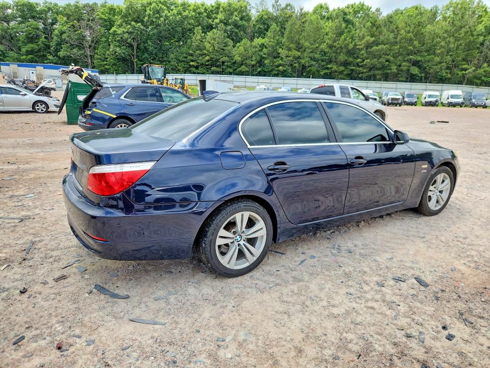2010 BMW 5 series VIN WBANV1C50AC445470 COPART salvage auction — FRONT END, VA - CERT OF TITLE - SALVAGE, sold $375 on 2026-07-20 (photo 3)