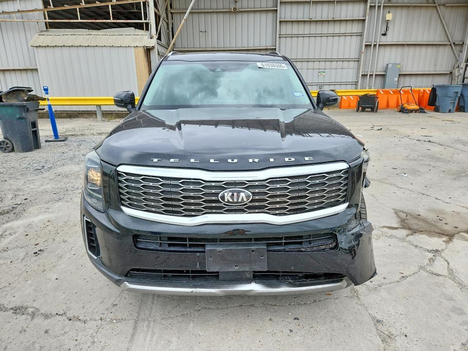 2020 Kia Telluride VIN 5XYP34HC4LG035375 COPART salvage auction — FRONT END, TX - SALVAGE VEHICLE TITLE, sold $40 on 2026-07-28 (photo 5)
