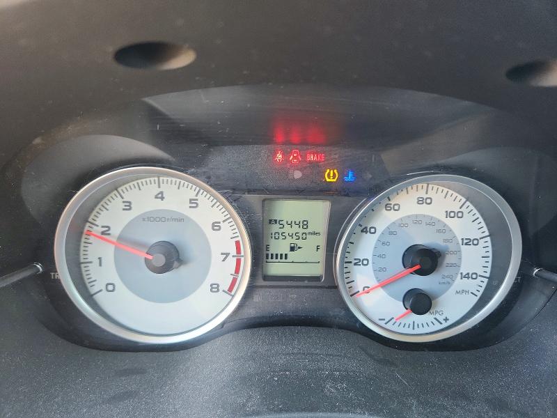 2013 Subaru Impreza VIN JF1GPAL61D1869759 COPART salvage auction — WATER/FLOOD, Ca - Salvage Certificate, sold $1,200 on 2026-07-24 (photo 9)