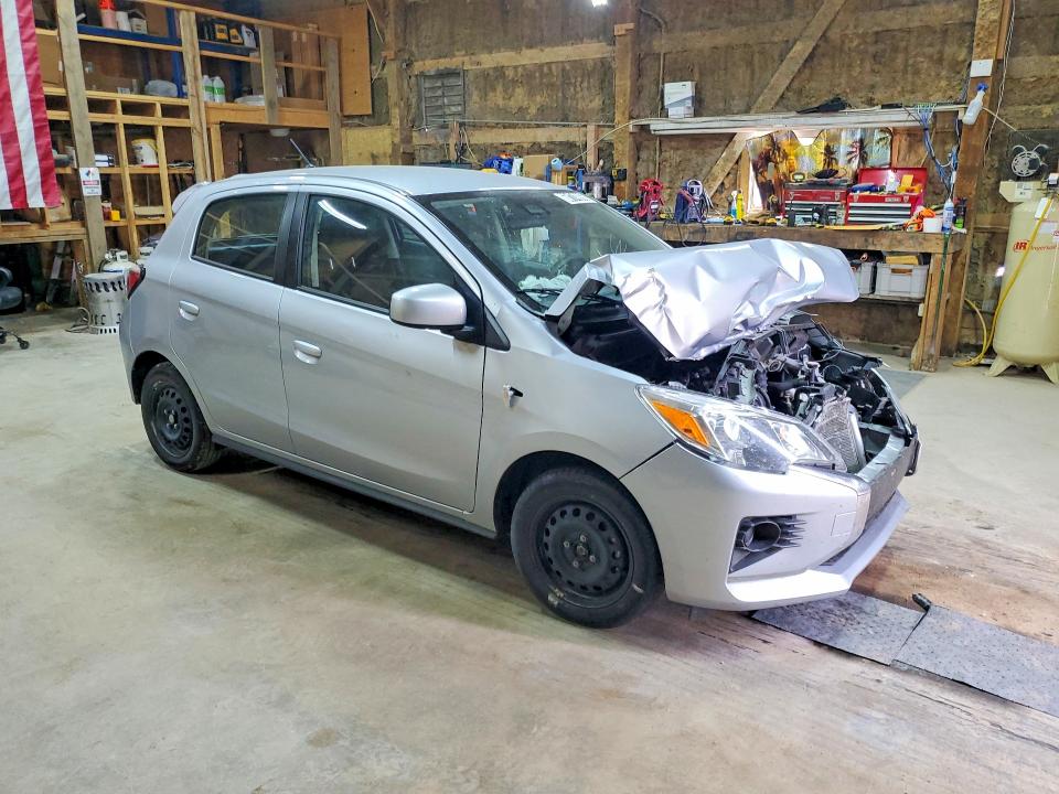 2024 Mitsubishi Mirage VIN ML32AUHJ2RH028314 COPART salvage auction — FRONT END, FL - CERTIFICATE OF DESTRUCTION (P), sold $125 on 2026-07-22 (photo 4)