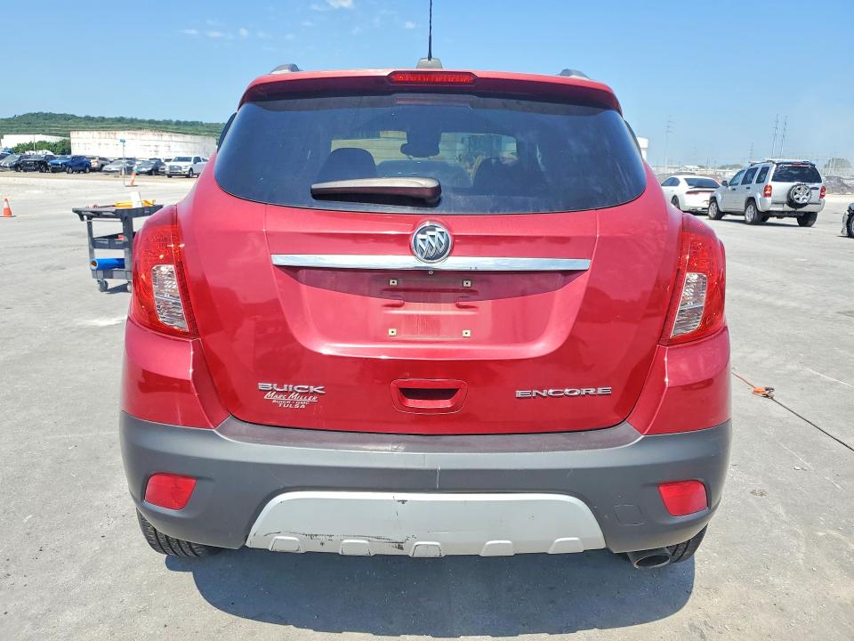 2015 Buick Encore VIN KL4CJASB9FB232196 COPART salvage auction — MECHANICAL, Ok - Certificate Of Title, sold $625 on 2026-07-10 (photo 6)