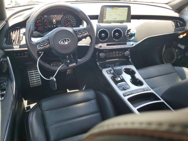 2018 Kia Stinger VIN KNAE55LC2J6035113 COPART salvage auction — FRONT END, Az - Cert Of Title - Salvage, sold $10,600 on 2026-08-07 (photo 8)