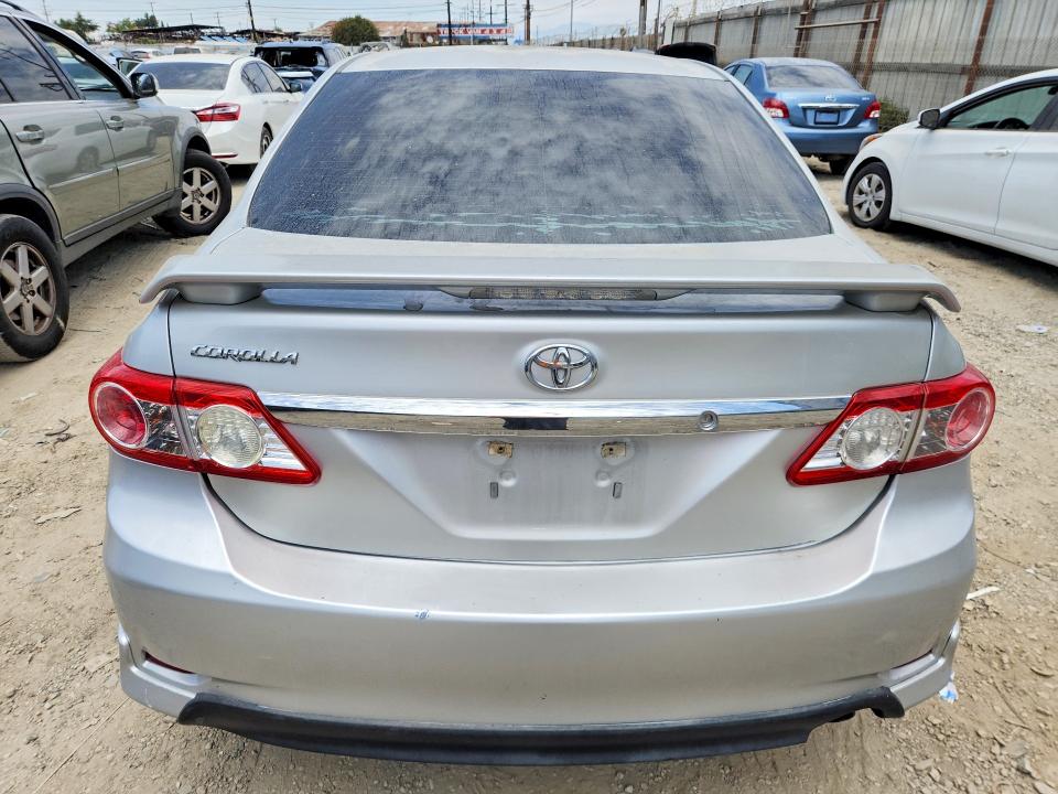 2013 Toyota Corolla VIN 5YFBU4EE5DP207116 COPART salvage auction — FRONT END, Ca - Salvage Certificate, sold $2,250 on 2026-07-30 (photo 6)