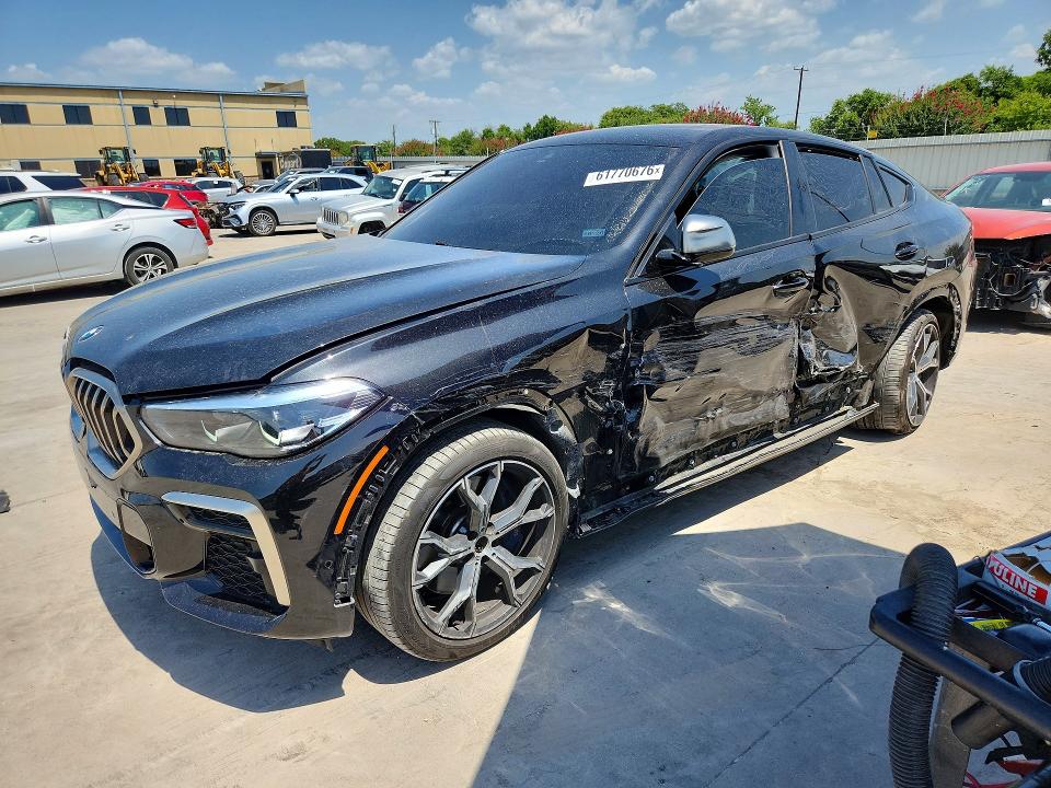 2023 BMW X6 VIN 5UXCY8C0XP9R29309 — COPART salvage auction photo