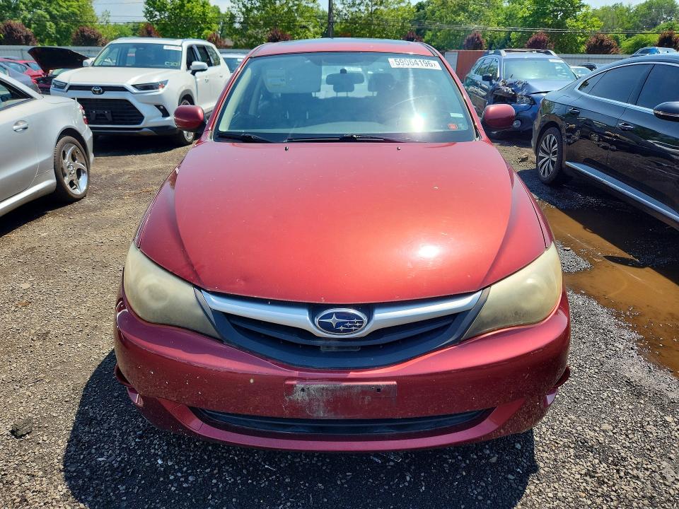 2010 Subaru Impreza VIN JF1GE6B69AH513082 COPART salvage auction — UNDERCARRIAGE, Ct - Certificate Of Title, sold $850 on 2026-07-07 (photo 5)