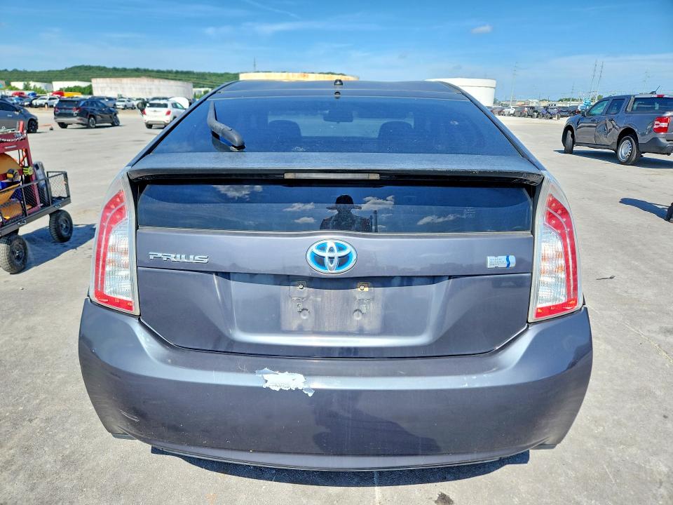 2012 Toyota Prius VIN JTDKN3DU2C1568483 COPART salvage auction — FRONT END, Ok - Cert Of Title-Salvage, sold $925 on 2026-07-15 (photo 6)