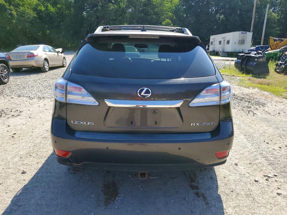2010 Lexus Rx 450h VIN JTJBC1BA3A2011122 COPART salvage auction — MINOR DENT/SCRATCHES, MA - CERTIFICATE OF TITLE (P), sold $5,900 on 2026-07-29 (photo 6)