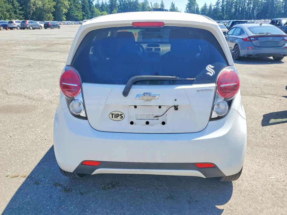 2014 Chevrolet VIN KL8CD6S90EC534534 COPART salvage auction — MINOR DENT/SCRATCHES, Wa - Vehicle Cert Of Ownership-Titl, sold $525 on 2026-07-27 (photo 6)