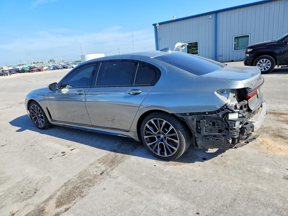 2020 BMW 7er VIN WBA7U2C08LGJ59870 COPART salvage auction — REAR END, Ok - Cert Of Title-Salvage, sold $18,500 on 2026-08-07 (photo 2)