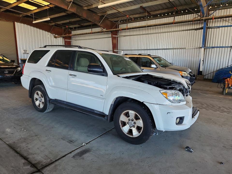 2007 Toyota 4runner VIN JTEZU14R178081043 COPART salvage auction — FRONT END, CA - DIS/DLR/EXP ONLY CLEAN TITLE, sold $2,800 on 2026-07-30 (photo 4)
