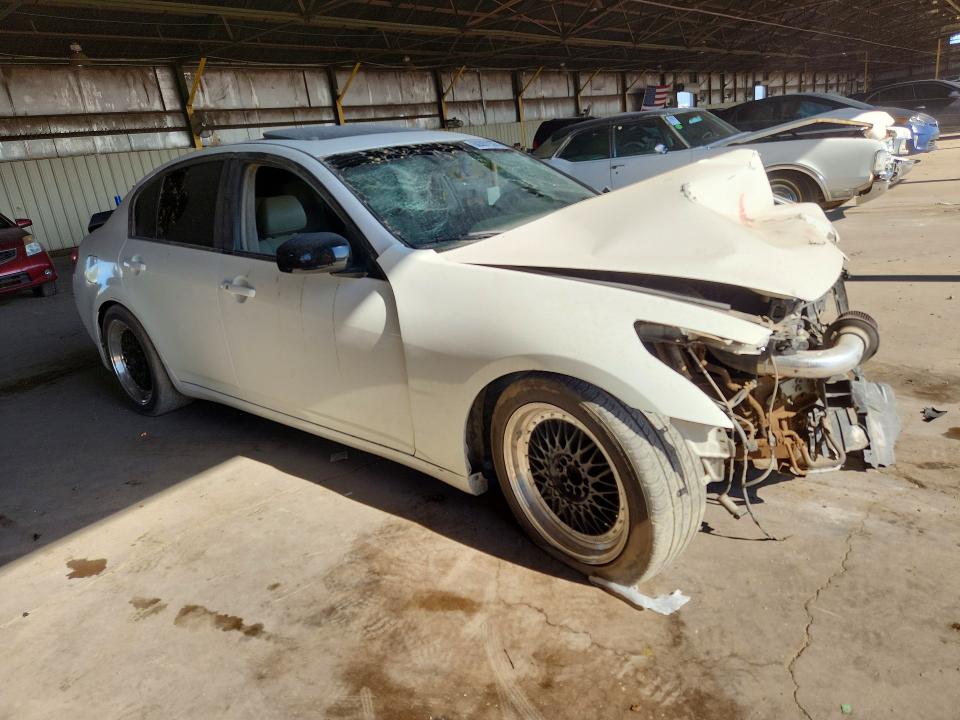 2009 Infiniti G37 VIN JNKCV61E29M012439 COPART salvage auction — FRONT END, AZ - CERT OF TITLE-RESTORED SALVAGE (P), sold $500 on 2026-07-13 (photo 4)