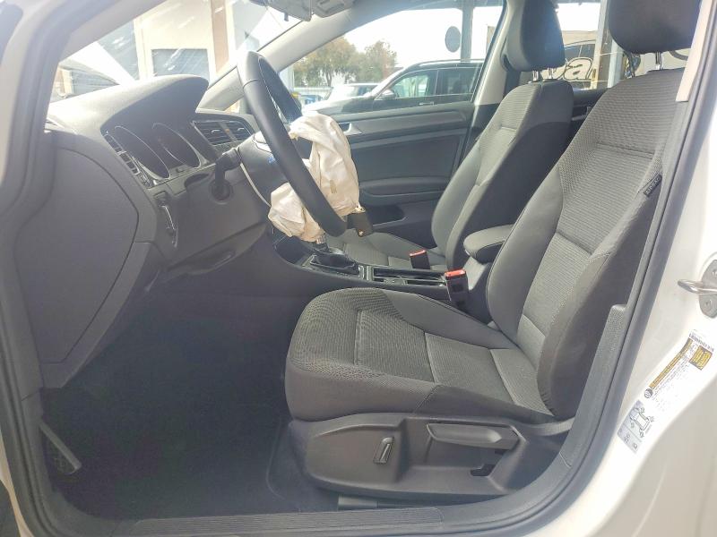 2017 Volkswagen Golf VIN WVWKR7AU2HW953701 COPART salvage auction — FRONT END, CA - SALVAGE CERTIFICATE, sold $3,300 on 2026-07-23 (photo 7)