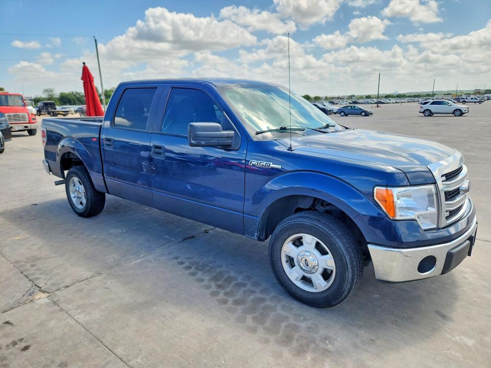 2014 Ford F-150 VIN 1FTEW1CM6EKE19118 COPART salvage auction — REAR END, Tx - Salvage Vehicle Title, sold $3,400 on 2026-07-09 (photo 4)