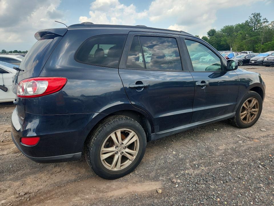 2011 Hyundai Santa fe VIN 5XYZHDAG7BG038986 COPART salvage auction — FRONT END, Pa - Cert Of Title, sold $800 on 2026-07-26 (photo 3)