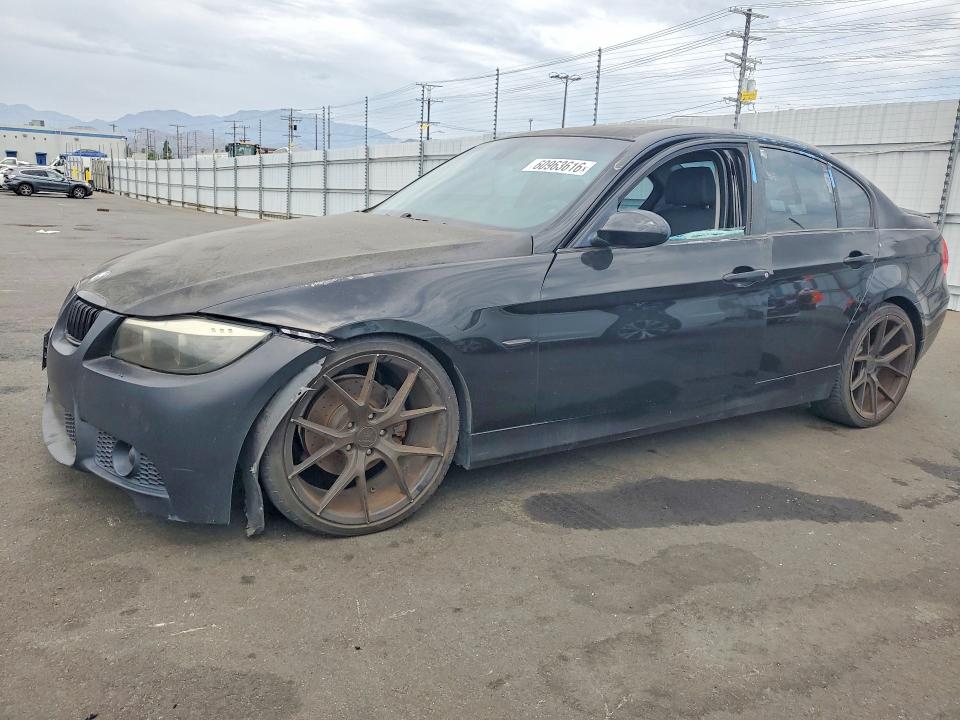2008 BMW 3er VIN WBAVC53528FZ89474 COPART salvage auction — FRONT END, Ca - Salvage Certificate, sold $500 on 2026-08-03 (photo 1)