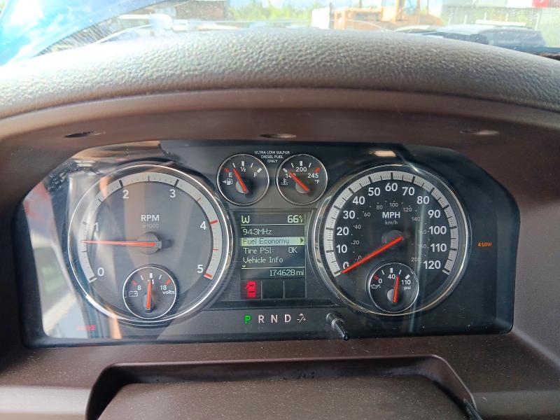 2011 Dodge Ram 2500 VIN 3D7UT2CL5BG590209 COPART salvage auction — NORMAL WEAR, AK - CERT OF VEH TITLE-RECONSTRUCTE, sold $10,200 on 2026-07-21 (photo 9)