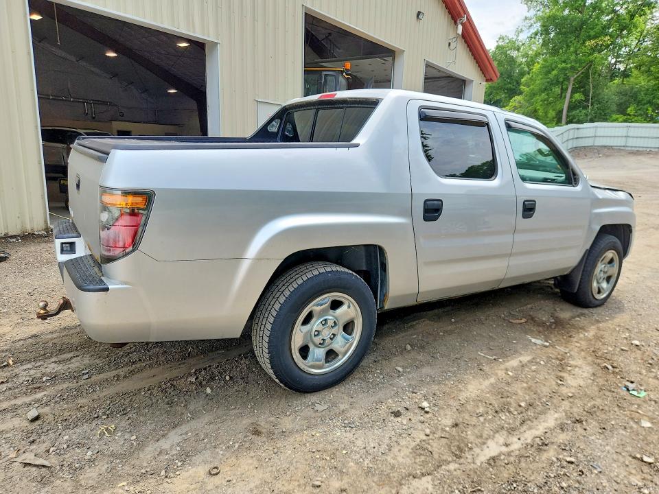 2008 Honda Ridgeline VIN 2HJYK16208H533402 COPART salvage auction — FRONT END, Wv - Salvage Certificate, sold $475 on 2026-07-30 (photo 3)