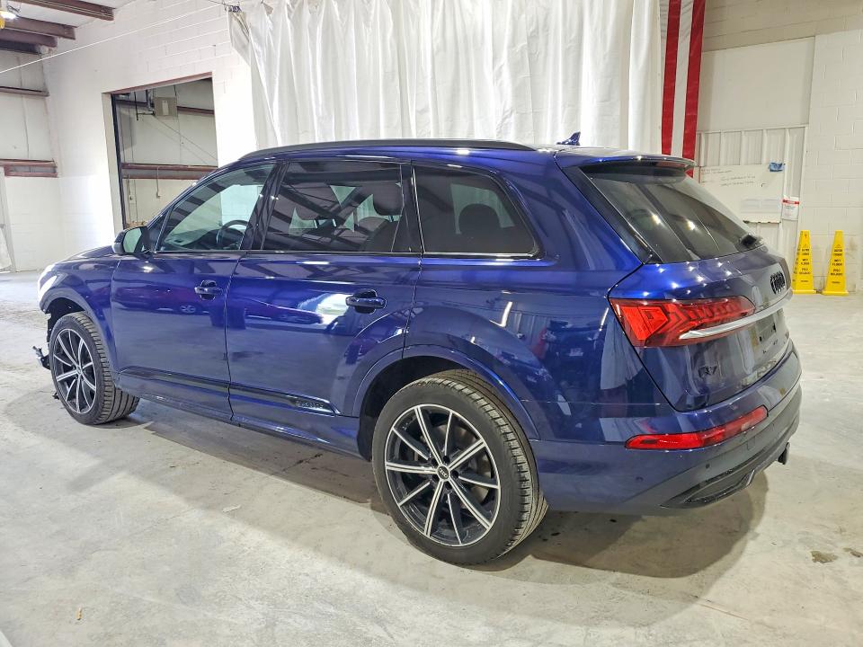 2021 Audi Q7 VIN WA1LXAF70MD012452 COPART salvage auction — FRONT END, Ny - Mv-907A Salvage Certificate, sold $14,000 on 2026-07-27 (photo 2)