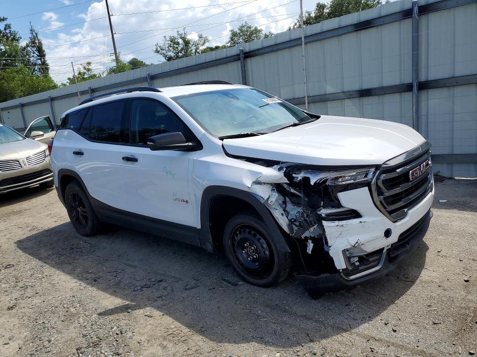 2024 Gmc Terrain VIN 3GKALYEG4RL171094 COPART salvage auction — FRONT END, Salvage Title, sold $10,600 on 2026-08-20 (photo 4)