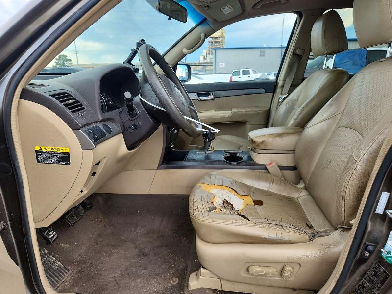 2009 Kia Mohave (borrego) VIN KNDJJ741195021436 COPART salvage auction — WATER/FLOOD, La - Cert Of Title-Salvage Flood, sold $250 on 2026-07-22 (photo 7)