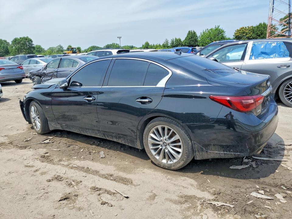 2020 Infiniti Q50 VIN JN1EV7AR3LM251611 COPART salvage auction — FRONT END, IN - CERTIFICATE OF TITLE, sold $1,450 on 2026-07-20 (photo 2)