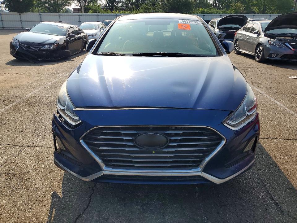 2018 Hyundai Sonata VIN 5NPE24AA5JH720106 COPART salvage auction — FRONT END, Oh - Certificate Of Title (P), sold $2,850 on 2026-07-21 (photo 5)
