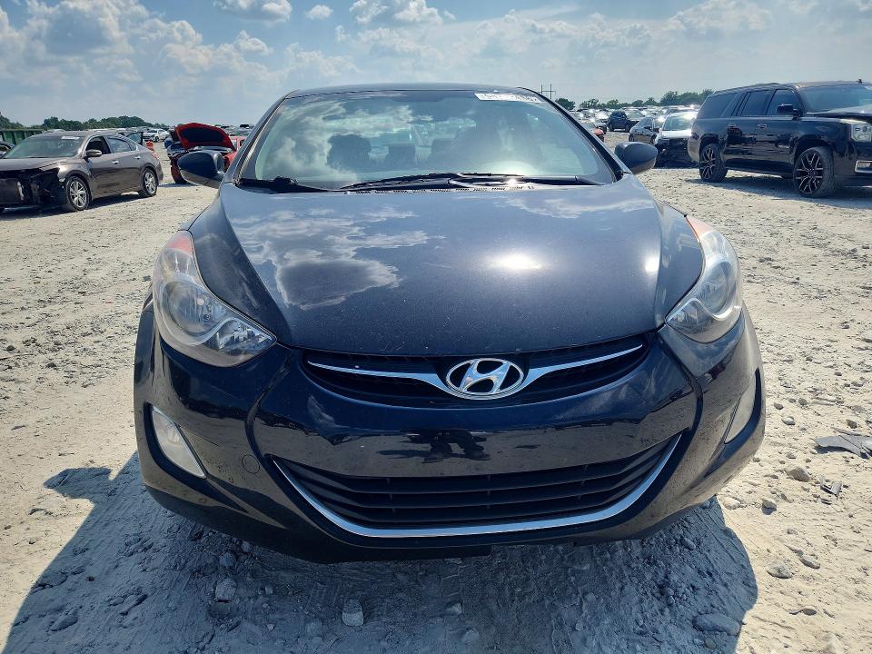 2013 Hyundai Elantra VIN KMHDH4AE3DU838609 COPART salvage auction — REAR END, Ga - Cert Of Title-Salvage, sold $725 on 2026-07-13 (photo 5)