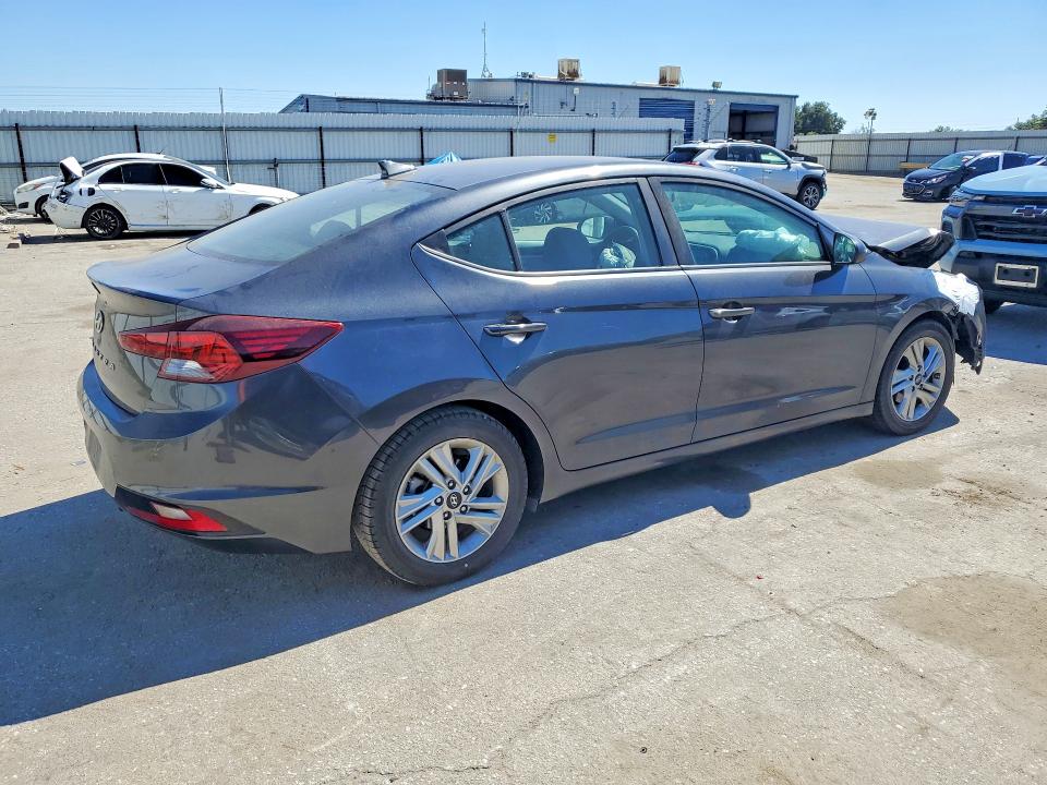 2020 Hyundai Elantra VIN 5NPD84LF7LH558338 COPART salvage auction — FRONT END, Ca - Salvage Certificate, sold $1,550 on 2026-07-24 (photo 3)