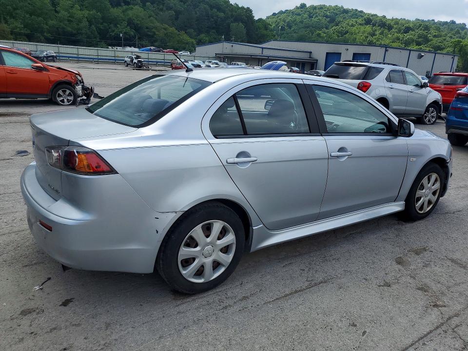 2012 Mitsubishi Lancer VIN JA32U2FU8CU030331 COPART salvage auction — FRONT END, Salvage Title, sold $500 on 2026-07-16 (photo 3)