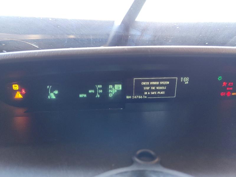 2014 Toyota Prius VIN JTDKN3DUXE0358609 COPART salvage auction — FRONT END, Az - Cert Of Title - Salvage, sold $950 on 2026-07-15 (photo 9)