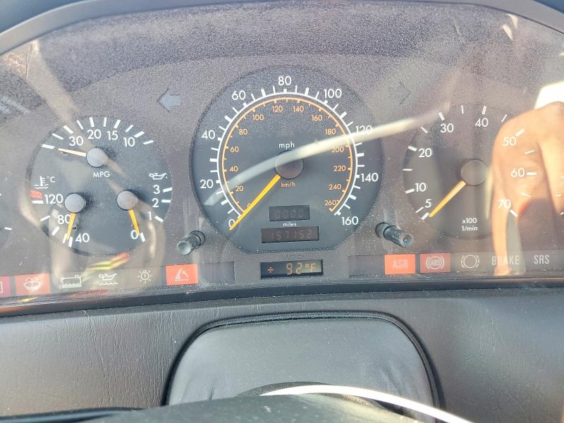 1994 Mercedes-benz Sl-class VIN WDBFA67E4RF101241 COPART salvage auction — FRONT END, Ca - Dis/Dlr/Exp Only Clean Title, sold $3,350 on 2026-07-31 (photo 9)