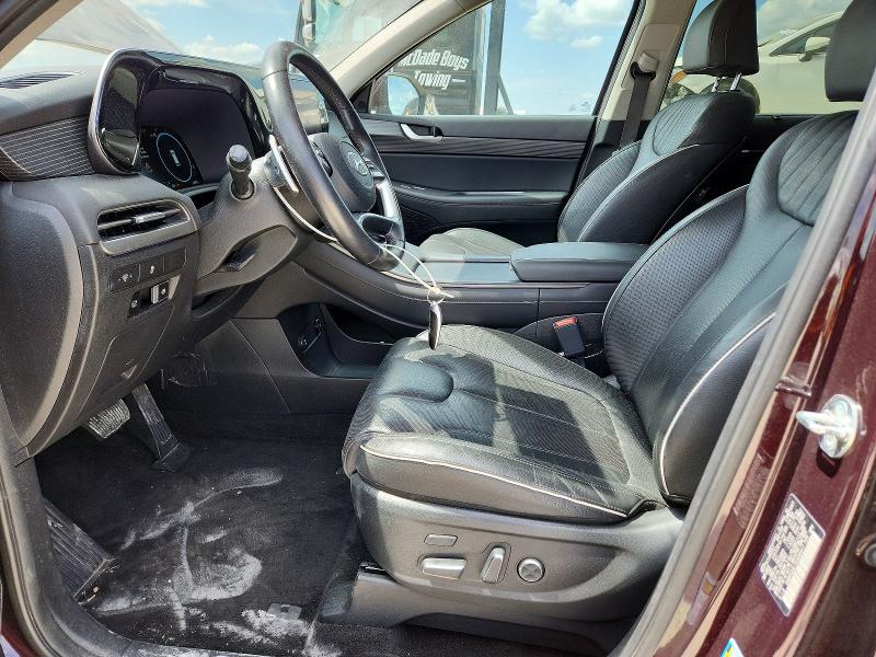 2024 Hyundai Palisade VIN KM8R54GE1RU688917 COPART salvage auction — HAIL, TX - CERT OF TITLE-REBUILT SALVAGE (P), sold $18,300 on 2026-07-23 (photo 7)