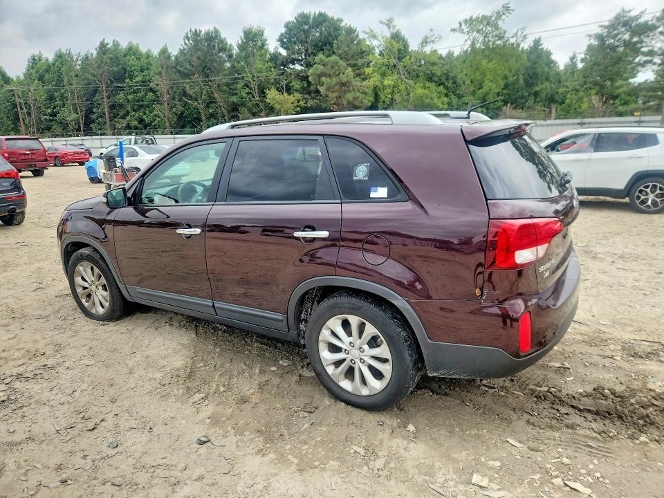 2014 Kia Sorento VIN 5XYKU4A7XEG527142 COPART salvage auction — MECHANICAL, VA - CERTIFICATE OF TITLE, sold $125 on 2026-07-28 (photo 2)